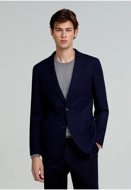 Blazer Nos Vicenza 37021NAVY48 Azul