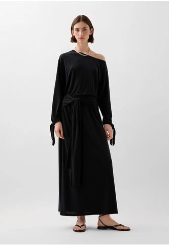 Falda Ic Knot 58345BLACKL Negro Scalpers