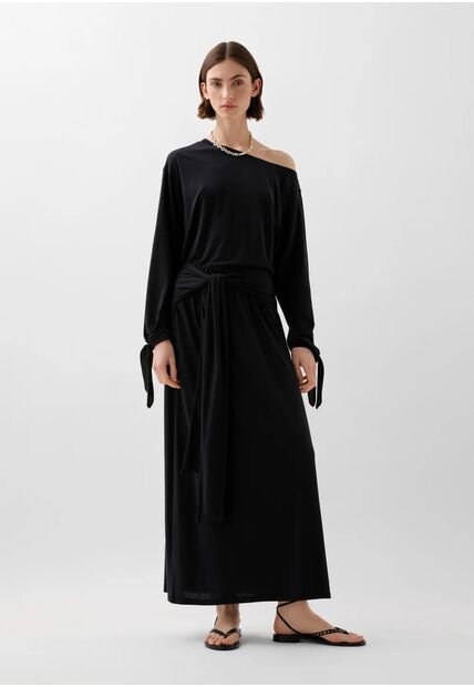 Falda Ic Knot 58345BLACKL Negro