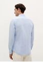 Camisa Vintage Linen Se 57298SKYBLUE40 Azul de Scalpers