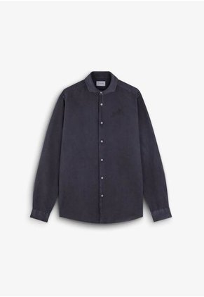 Camisa Vintage Linen Se 57298NAVY39 Azul