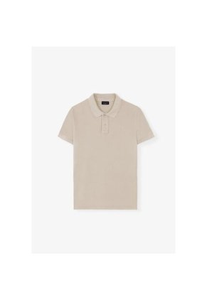 Camisa Polo Básico Calavera 35296BEIGEL Beige