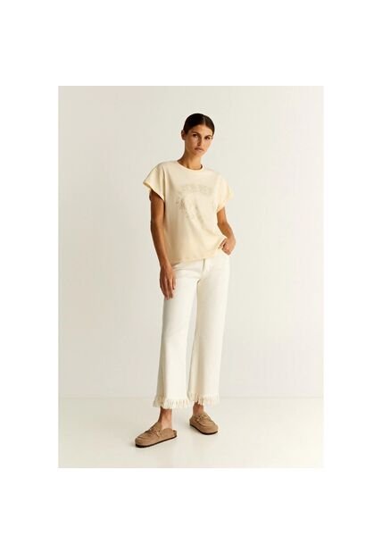 Camiseta Rock Foil 44540NATURALS Natural