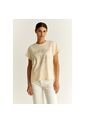 Camiseta Rock Foil 44540NATURALS Natural de Scalpers