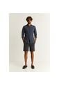 Camisa Vintage 46189NAVY39 Azul de Scalpers