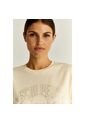 Camiseta Rock Foil 44540NATURALS Natural de Scalpers