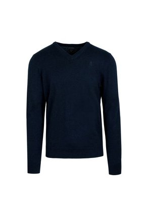 Jersey Cuello Pico Calavera Scalpers Navy