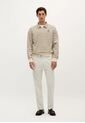 Pantalón Nos Firenze Relaxed 55671CREAM42 Natural de Scalpers