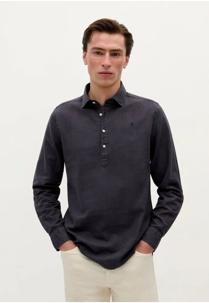 Camisa Tipo Polo New Colors 57296NAVY45 Azul