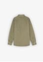 Camisa Vintage Linen Se 57298KHAKI45 Caqui de Scalpers