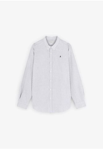 Camisa New Oxford Bd 48394DARKGREENSTRI45 Multicolor Scalpers