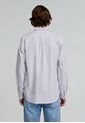 Camisa New Oxford Bd 48394BURGUNDYSTRIP41 Multicolor de Scalpers