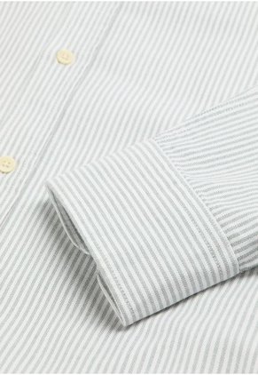 Camisa New Oxford Bd 48394KHAKISTRIPES43 Multicolor
