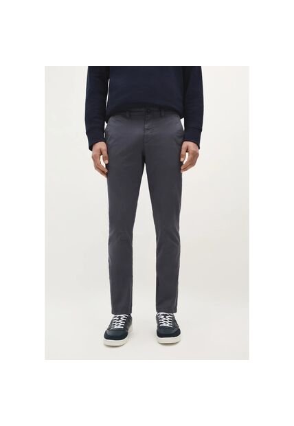 Pantalón Chino Casual 55655NAVY44 Azul