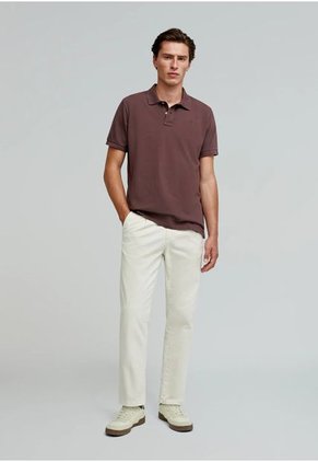 Polo Basic 52038BURGUNDYM Multicolor