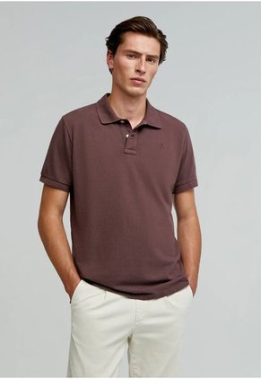 Polo Basic 52038BURGUNDYM Multicolor