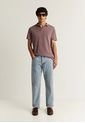 Polo Thin Ss 46858DARKBURGUNDYM Multicolor de Scalpers