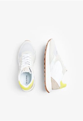 Tenis Scalpers Gina Mujer 58535OFFWHITE/LIME37 Multicolor