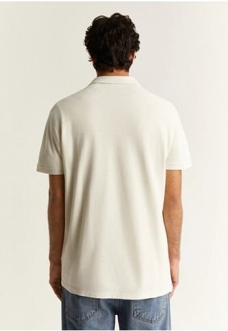 Polo Thin Ss 46858OFFWHITEL Multicolor Scalpers