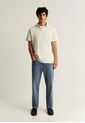 Polo Thin Ss 46858OFFWHITEL Multicolor de Scalpers