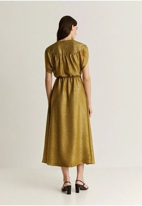 Vestido Lurex Knot 44392OLIVES Multicolor