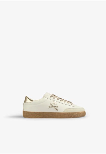 Tenis Scalpers New Gala Sneakers Mujer 58300OFFWHITE/GOLD41 Multicolor