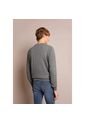 Jersey Cuello Pico Calavera K12743GREYM Gris de Scalpers