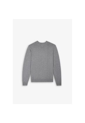 Jersey Cuello Pico Calavera K12743GREYM Gris