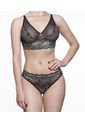 Conjunto Lenceria SCHERZO Piacere 5 Sensual Ejecutiva Negro de Scherzo Lingerie
