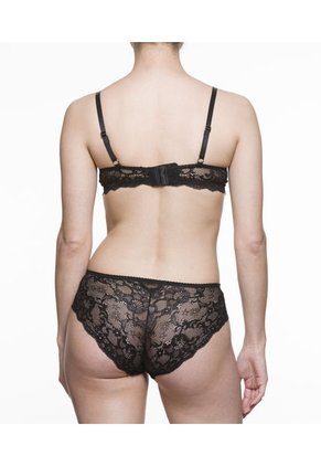 Conjunto Lenceria SCHERZO Adagio 1 Sensual Sin Liguero Negro