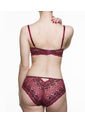Conjunto Lenceria SCHERZO Adagio 1 Sensual Sin Liguero Vinotinto de Scherzo Lingerie