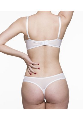 Conjunto Lenceria SCHERZO Piacere 5 Sensual Ejecutiva Blanco Negro