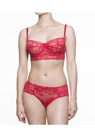 Conjunto Lenceria SCHERZO Adagio 4 Sensual Sin Liguero Rojo Scherzo Lingerie