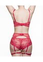Conjunto Lenceria SCHERZO Adagio 4 Sensual Con Liguero Rojo de Scherzo Lingerie