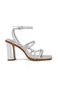 Sandalia Plateado Schutz S2181900010004-38 de SCHUTZ