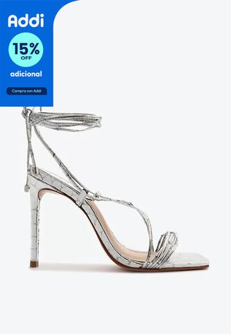 Sandalia Plateado Schutz S2085101160002T39 SCHUTZ