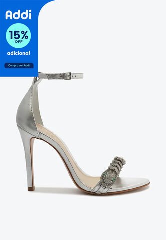 Sandalia Plateado Schutz S013871675000340 SCHUTZ