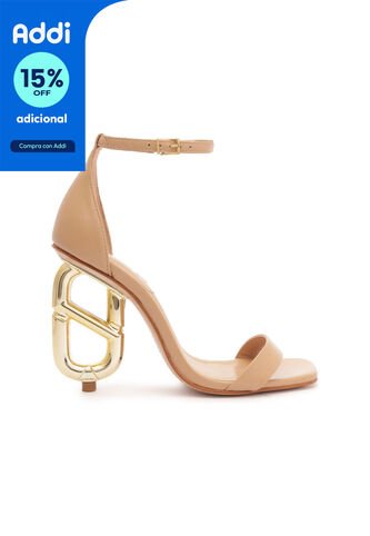 Sandalia Beige Schutz S2142300030004-38 SCHUTZ