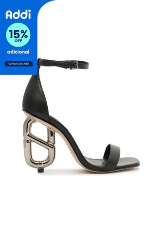 Sandalia Negro Schutz S2142300030006-38 SCHUTZ