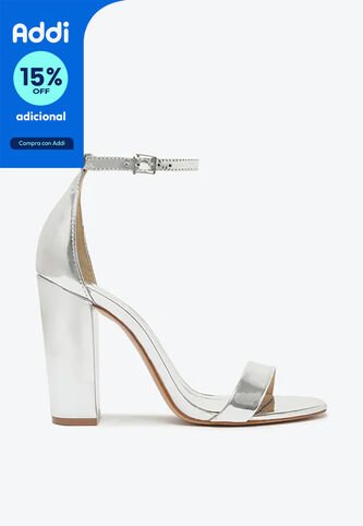 Sandalia Plateado Schutz S2014800160172T36 SCHUTZ