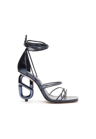 Sandalia Azul Schutz S2142300040012-38 SCHUTZ