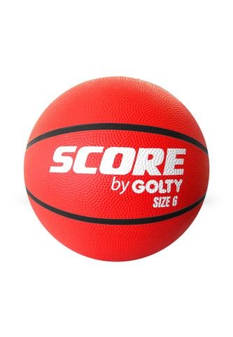 Balón Balóncesto Score By Golty Cuacho No.6-Rojo/Negro Score
