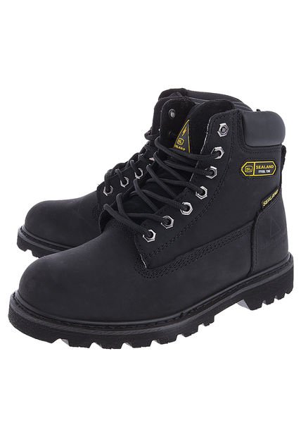 Bota Outdoor Negra SEALAND Worker con Puntera de Seguridad - Compra Ahora |  Dafiti Colombia