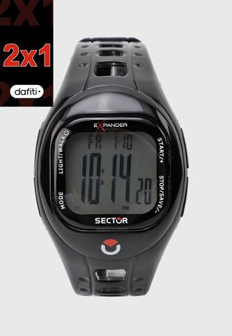 Reloj SECTOR Expander Outdoor Running Negro Sector