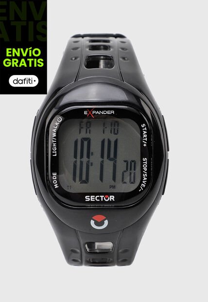 Reloj SECTOR Expander Outdoor Running Negro