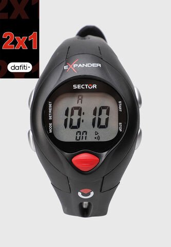 Reloj SECTOR Expander Cardio Negro Sector