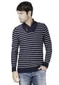 Sweater Selected Azul-Blanco de Selected