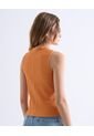 Camiseta  Para Mujer Manga Sisa Cuello Redondo Color Naranja Marca Seven Seven #28096561 de Seven Seven