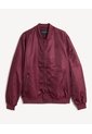 Chaqueta Bomber Con Cremallera  Para Hombre Rojo Seven Seven de Seven Seven