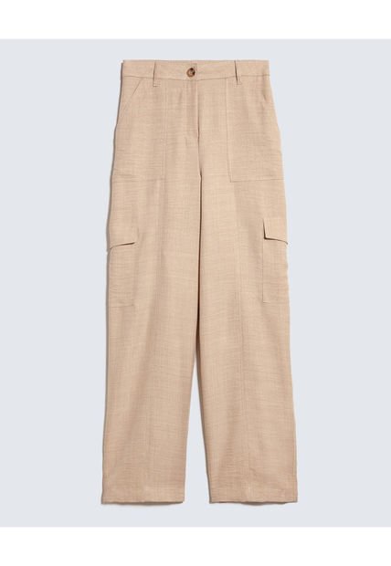 Pantalón Para Mujer Moda Color Arena Marca Seven Seven #28071878